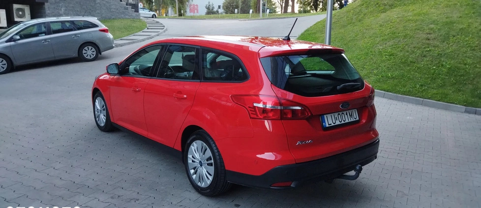 Ford Focus cena 36900 przebieg: 204000, rok produkcji 2017 z Lublin małe 379